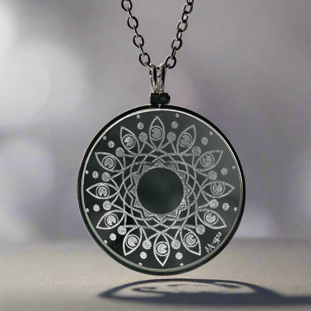 The Third Eye Mandala Solar Lighter Pendant