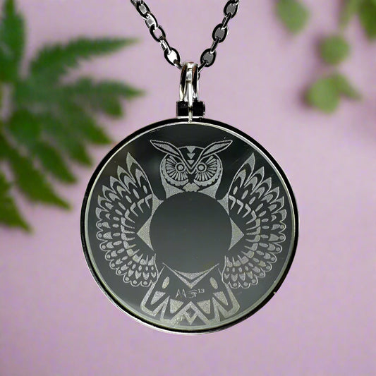 The Owl Solar Lighter Pendant