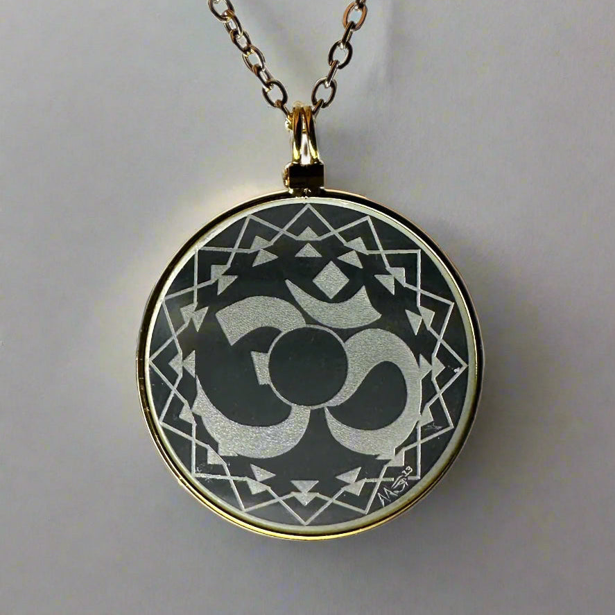 The Om Yogi Solar Lighter Pendant