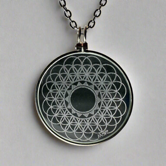 The Flower of Life Solar Lighter Pendant