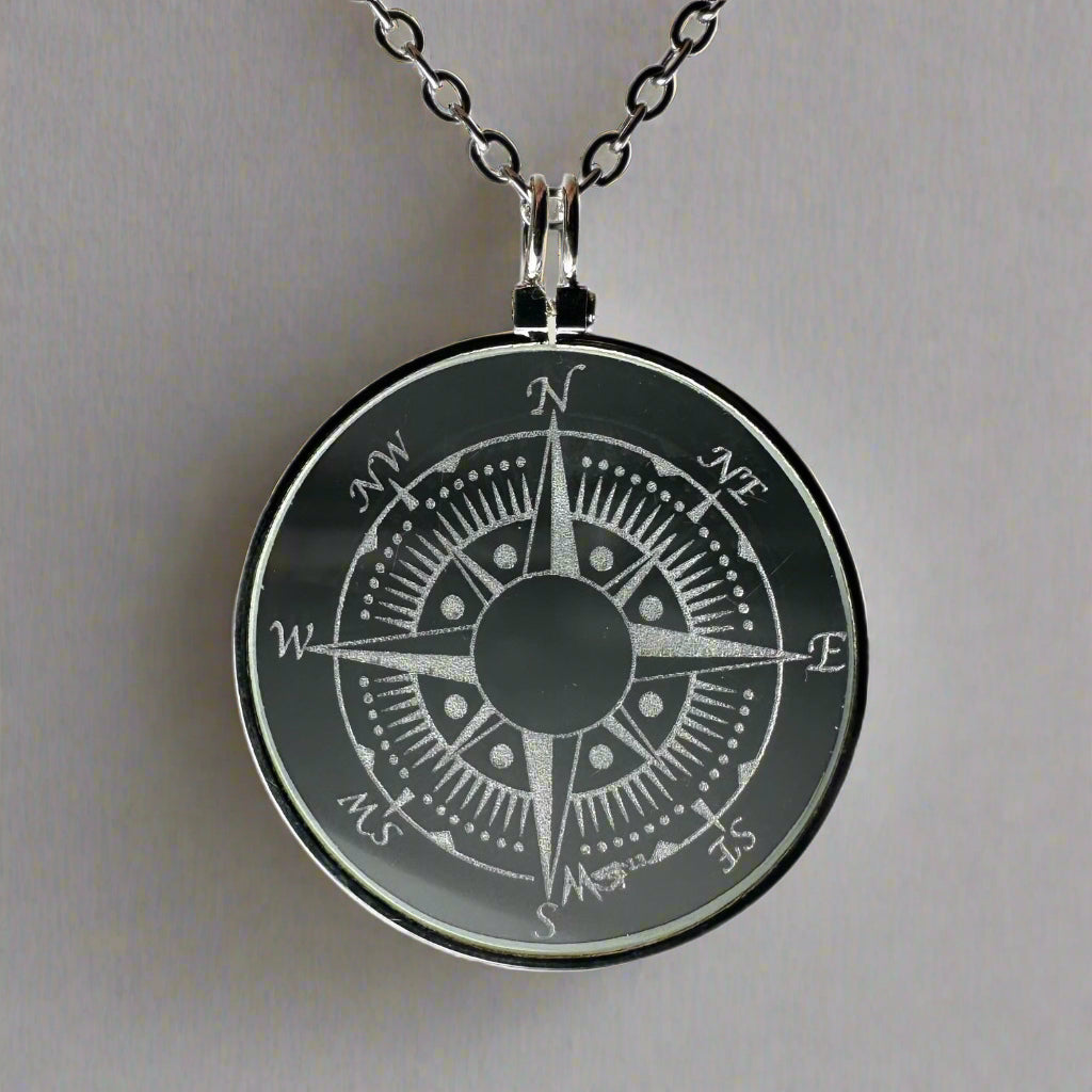 The Compass Rose Solar Lighter Pendant