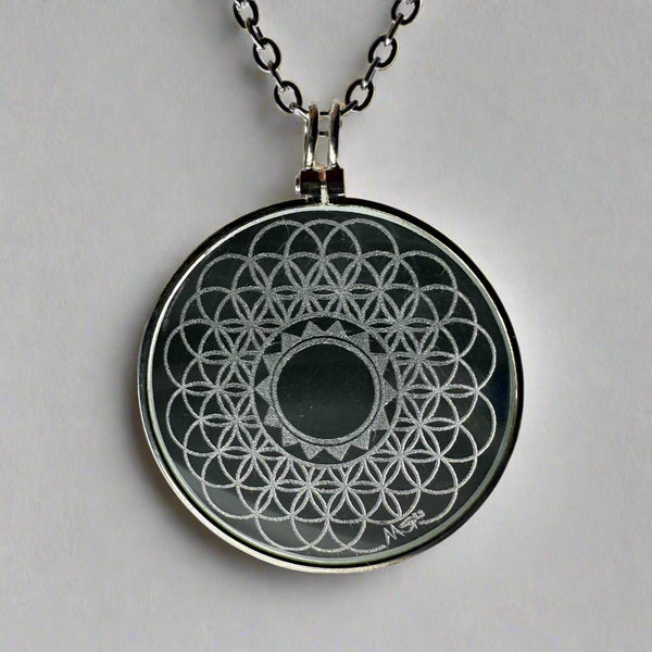 The Flower of Life Solar Lighter Pendant
