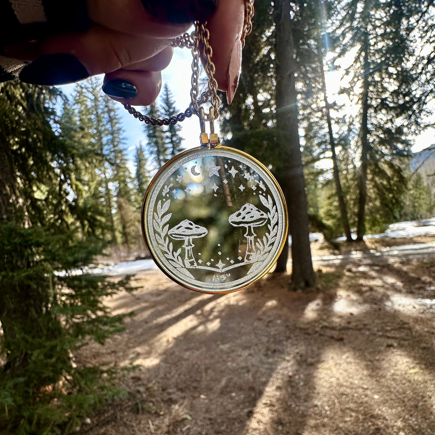 The Magic Mushys Solar Lighter Pendant